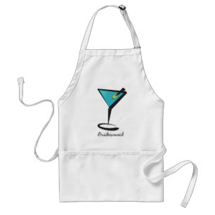 Fun Aqua Martini Standaard Schort