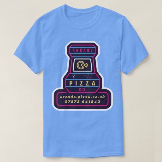 Fun Arcde Pizza Merch 659 T-shirt (Design voorkant)
