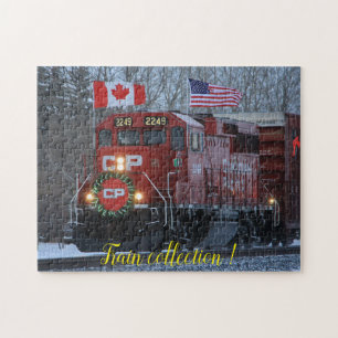 Fun Art Train Afbeelding Family Legpuzzel