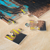 Fun Art Train Afbeelding Family Legpuzzel (Zijkant)