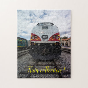 Fun Art Train Afbeelding Family Legpuzzel