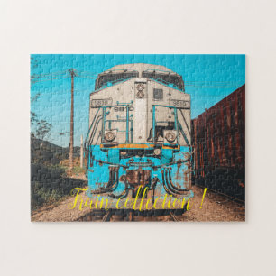 Fun Art Train Afbeelding Family Legpuzzel