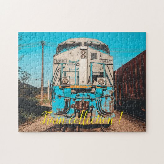 Fun Art Train Afbeelding Family Legpuzzel (Horizontaal)