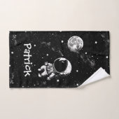 Fun Astronaut in de ruimte Bad Handdoek (Handdoek)