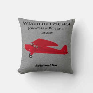 Fun Aviation Lounge Airplane Sierkussen