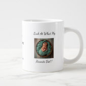 Fun Baby and Sibling photo Mug personnalisé (Droite)