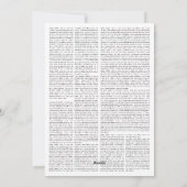 Fun Baby Shower Invitation | Newspaper Baby Invite (Dos)