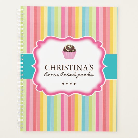 Fun Bakery Note Book Planner (Voorkant)