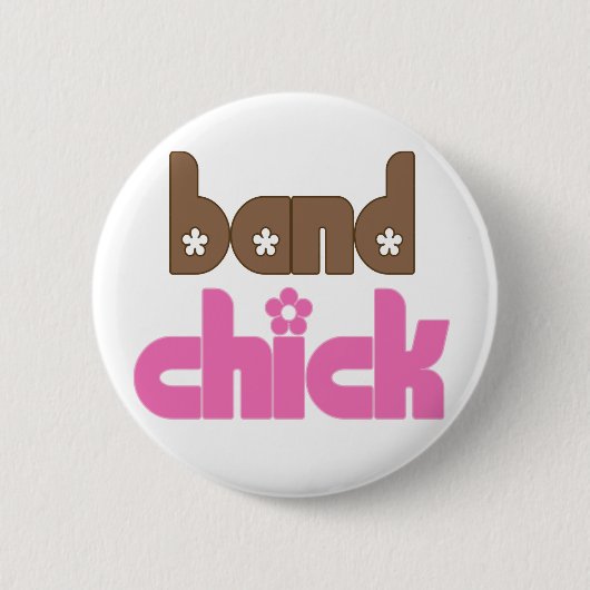 Fun Band Chick Music Button (Voorkant)