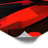 Fun Bar Scene | Bartender en klanten Poster (Hoek)