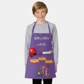 Fun Barbeque Baseball Hotdogs Appie Pie Schort (Gedragen)