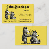 Fun Barber Visitekaartje (Voorkant / Achterkant)