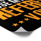 Fun Basketbal Ref Hoops - Basketbal Scheidsrechter Poster (Hoek)