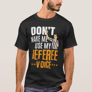 Fun Basketbal Ref Hoops - Basketbal Scheidsrechter T-shirt