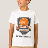 Fun Basketball Tournament add name T-shirt (Voorkant)