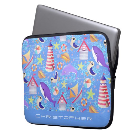 Fun Beach Blue Electronics Sac (devant gauche)