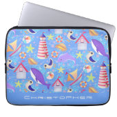 Fun Beach Blue Electronics Sac (Devant)