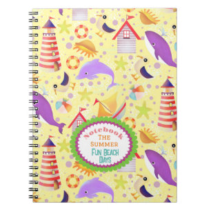 Fun Beach Carnet jaune