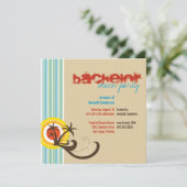 Fun Beach Vacances Bachelor Guys Invitation de fêt (Debout devant)