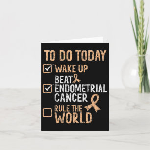 Fun Beat Endometrial Cancer Rule The World Survivo Kaart