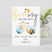 Fun Bee Ma Saint-Valentin ? Carte de vœux de la Sa (Debout devant)