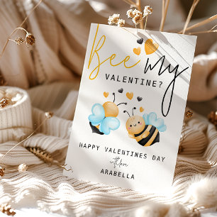 Fun Bee Ma Saint-Valentin ? Carte de vœux de la Sa