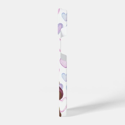 Fun Beren die mam huggen iPhone Hoesje (Linkerkant)