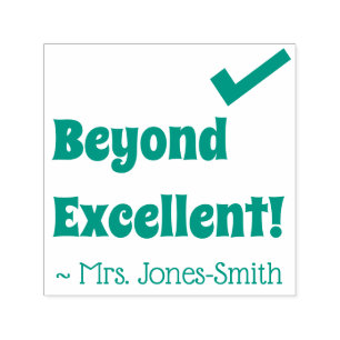 Fun "Beyond Excellent!" Rubberstempel Zelfinktende Stempel