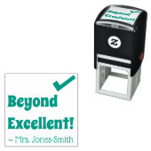 Fun "Beyond Excellent!" Rubberstempel Zelfinktende Stempel (In situ)
