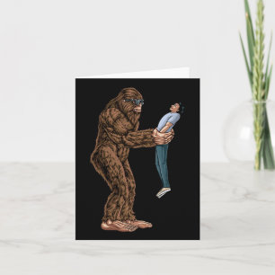 Fun Bigfoot vond een man en haalde hem op - sasqua Kaart