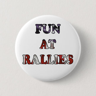 Fun bij demonstraties ronde button 5,7 cm