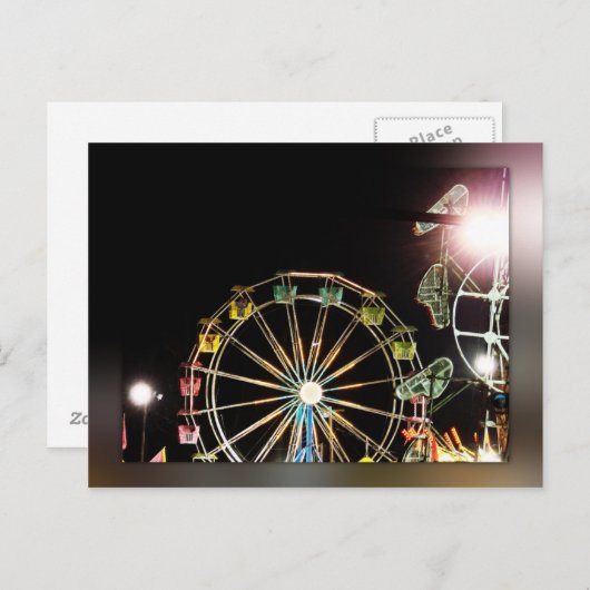 Fun bij het Carnaval-Briefkaart Briefkaart (Voorkant / Achterkant)