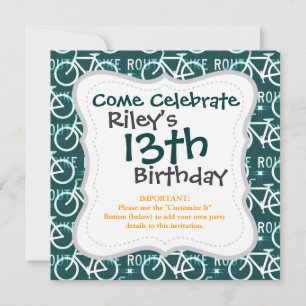 Fun Bike Route Fixie Bike Cyclist Patroon Kaart