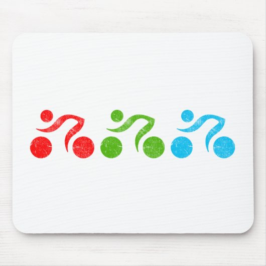Fun biking illustrator muismat (Voorkant)