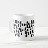 Fun Black Cat Koffiemok (Voorkant links)