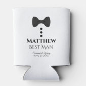 Fun Black Stropdas Best Man Wedding Foam Koelbox Blikjeskoeler (Achterkant)