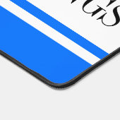 Fun Bleu Clair Bonnes Fêtes Blancs (Coin)