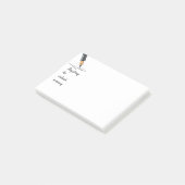 Fun Blijf sterk in het weekend komt eraan! Quote M Post-it® Notes (Schuin)