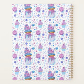 Fun Blue and Purple Cup Cake and Lollipop (Dos)