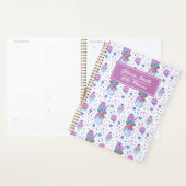 Fun Blue en Paars Cup Cake and Lollipop Planner (Display)