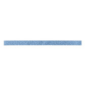 Fun Blue Leopard Print Ribbon Lint (Voorkant)