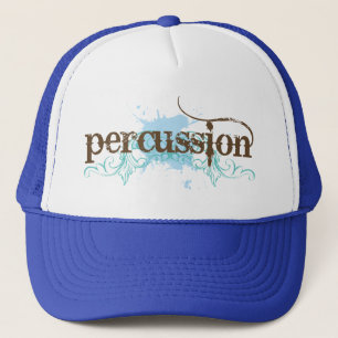 Fun Blue Percussion Music Gift Trucker Pet