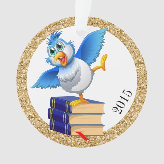 Fun Bluebird of Happiness pour l'enseignant (devant)