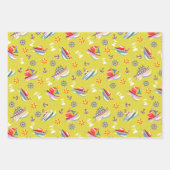 Fun Boats Lemon Green Wrapping Paper (Voorkant 3)