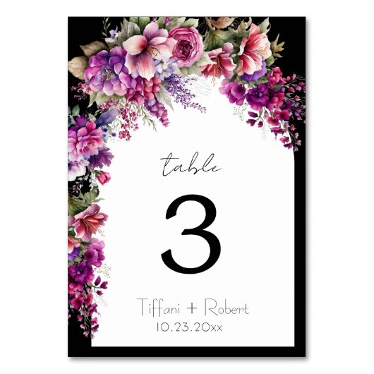 Fun Boho Chic Bloemenboog Vrijgezellenfeest Kaart (Voorkant)