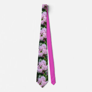 Fun Bold Loud Pink Floral Botanisch Mannen Stropda Stropdas