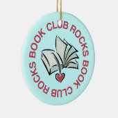 Fun Book Club Rocks leest ornament Gift (Rechts)