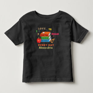 Fun Books die ik graag wil lezen Kinder Shirts