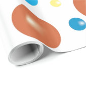 Fun Bouncing Balls Wrapping Paper Cadeaupapier (Rol Hoek)