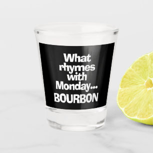 Fun Bourbon Shot Glas